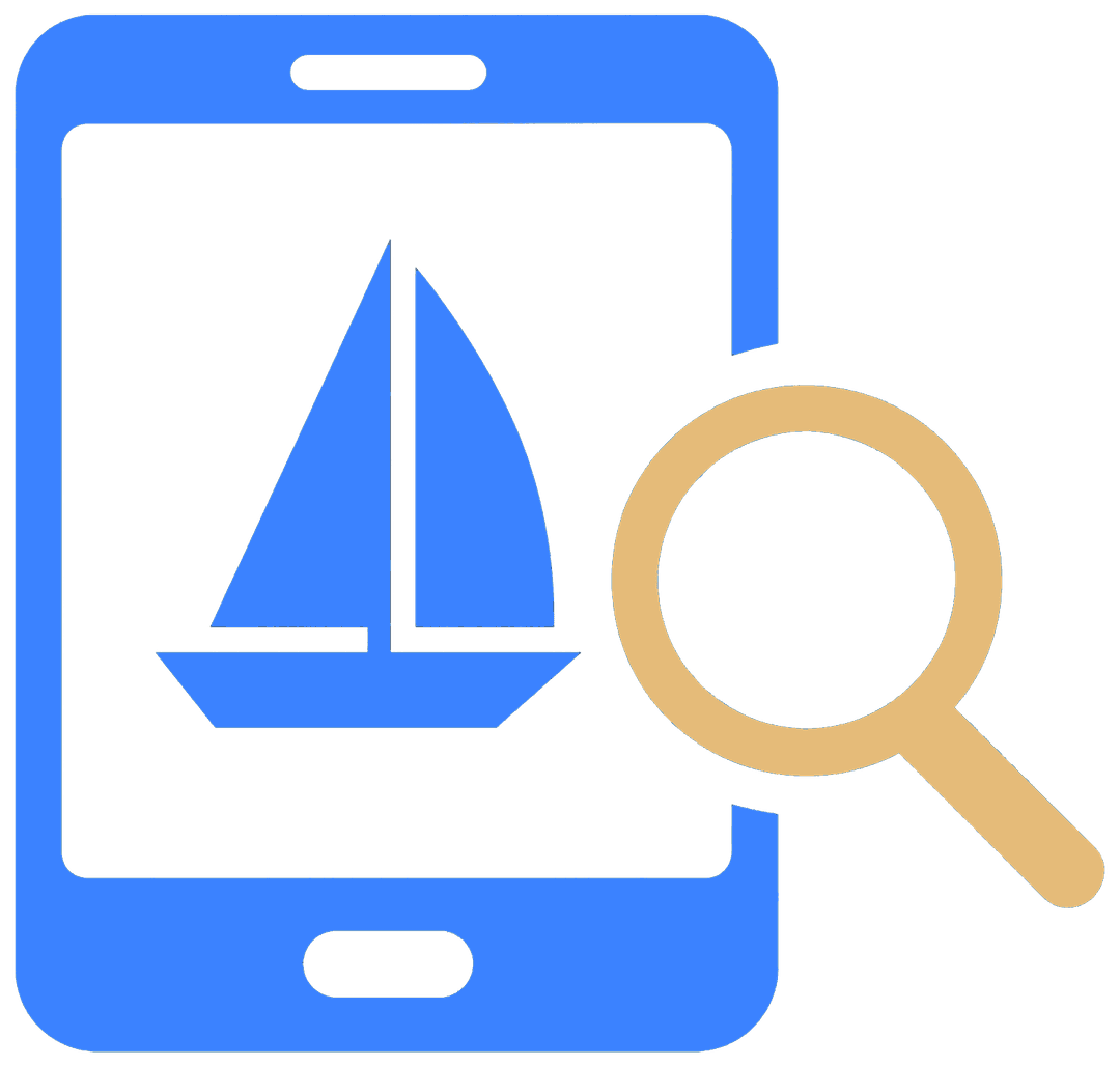 BoatPartsManual search and sailboat mark