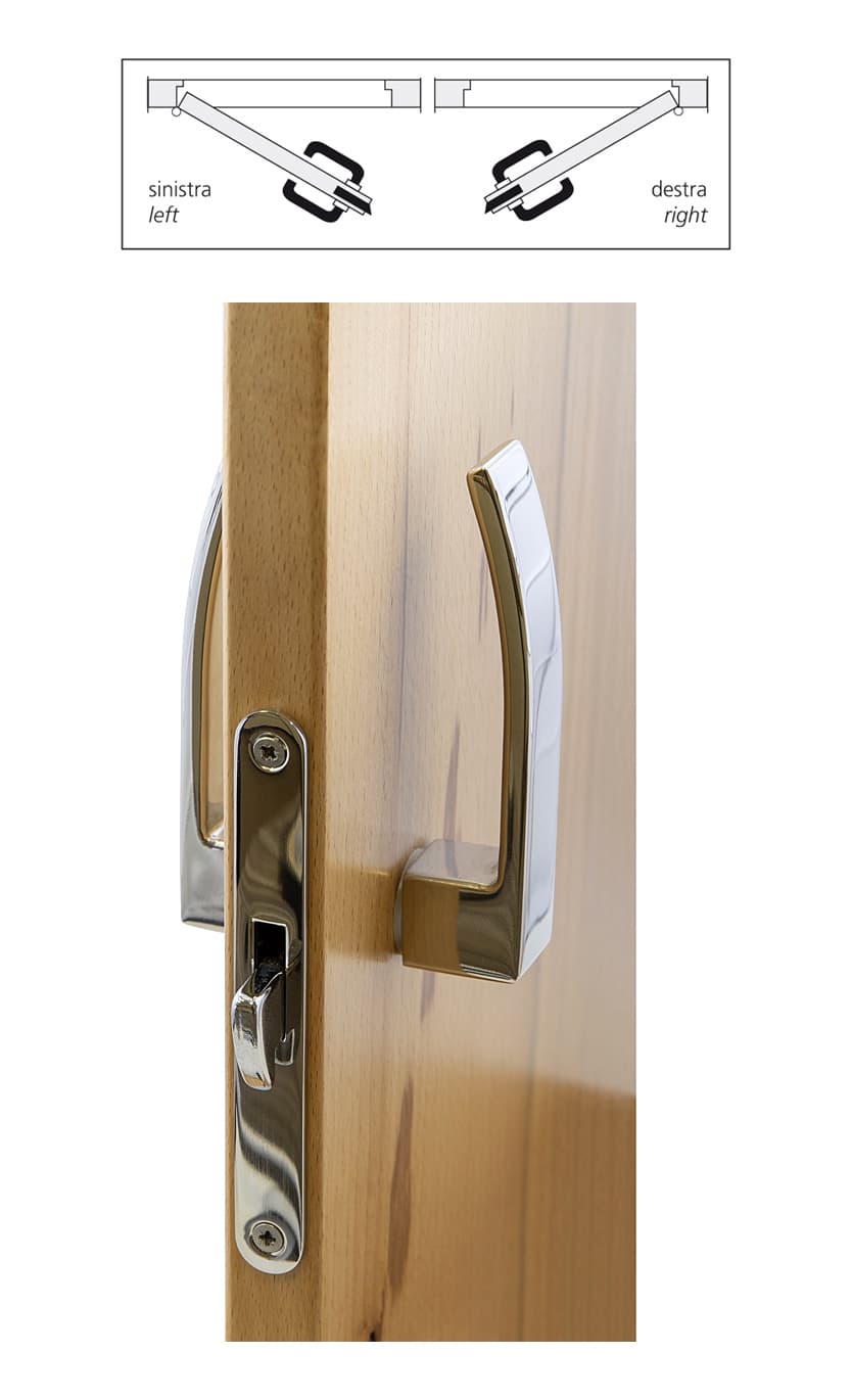 NAUTA SANS-SOUCI SLIDING – SET SERRTAURA PER PORTE SCORREVOLI - Image 1