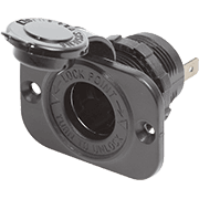 Dash Socket 12V DC with Watertight Cap - Image 1
