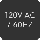 120V AC / 60 HZ - Image 1