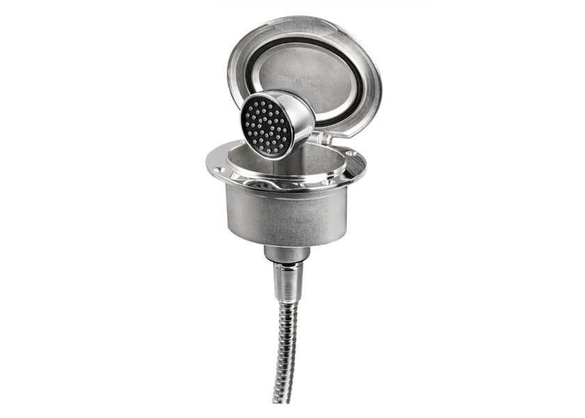 KEJI Stainless Steel Deck Shower 4.0 m stainless steel hose Image 1 of 6