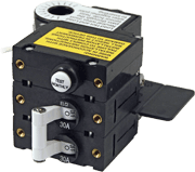 A-Series ELCI Main Circuit Breaker - Double Pole 120V AC 30A - Image 1