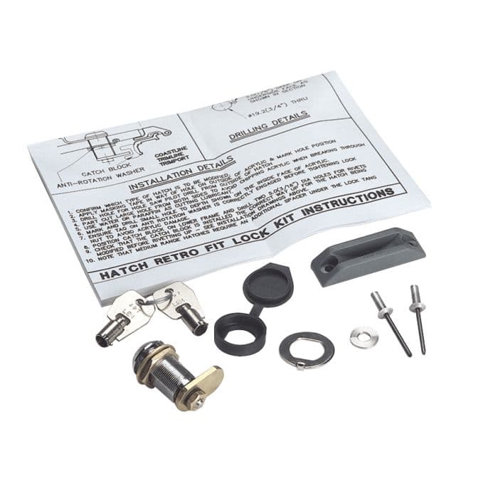 HATCH LOCK / KEY KIT SPARES - Image 1