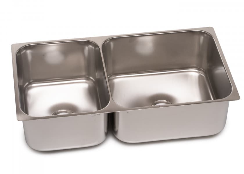 Double Sink stainless steel Image 1 of 5