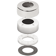 CableClam with Stainless Steel Dress Cap 1.40" - Image 1