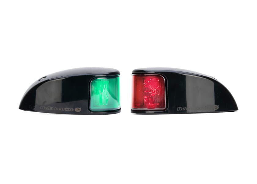 HELLA MARINE NaviLED Set Starboard + Portside Deckmount black Image 1 of 6