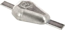 Weld-on hull anode, zinc, 1,0 kg - Image 1