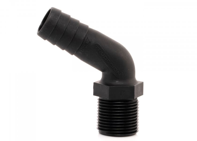 TRUDESIGN Connection Fitting Angled 120 degrees external thread Image 1 of 6