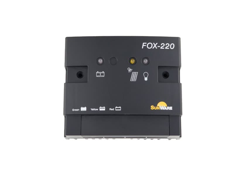 SUNWARE FOX-220 LED Solar Charge Controller PWM Image 1 of 11