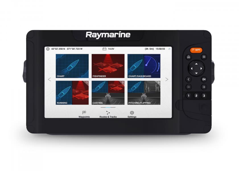 RAYMARINE Element 9 HV buttons with Hypervision sonar without transducer Image 1 of 6
