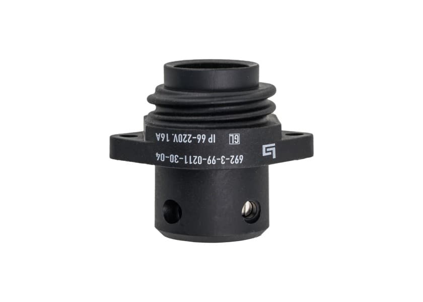 PHILIPPI 3-Pin Flange Plug series 692 Image 1 of 4