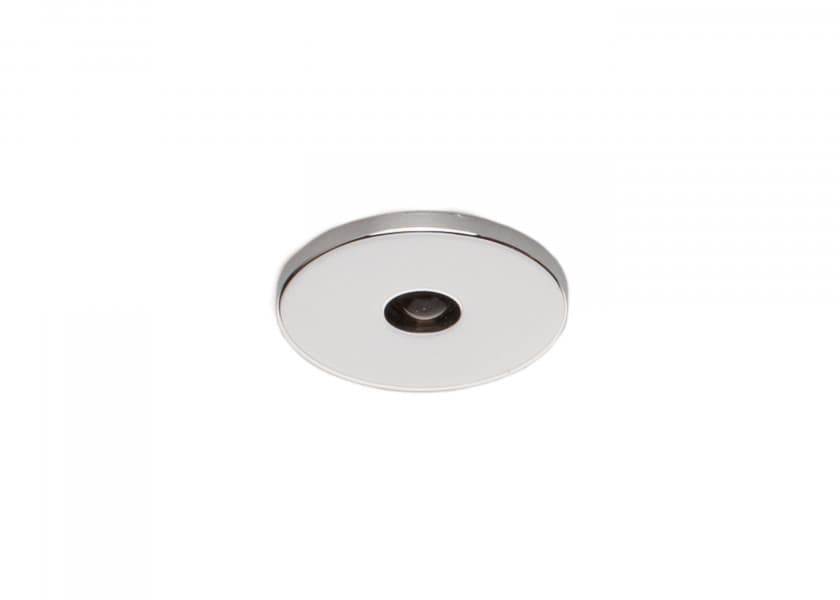 APUS R Recessed LED Spotlight brass, chrome-plated Image 1 of 2