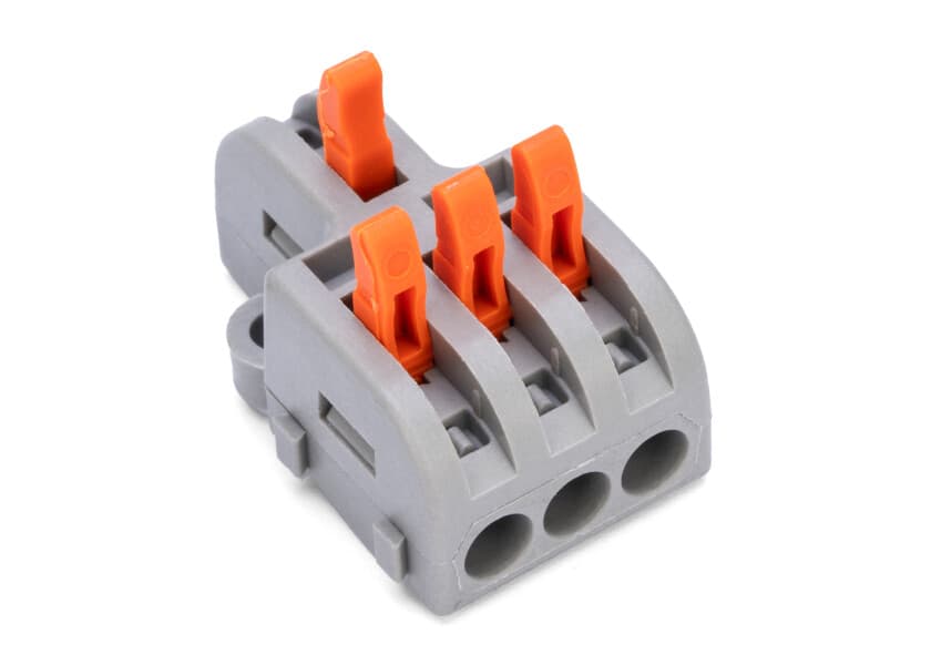 SEATEC Modular Connector 1 input 3 outputs 0.2 – 4 mm2 5 pcs. Image 1 of 11