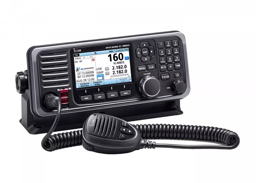 ICOM Marine SSB HF Transceiver IC-M803 DSC Class E Image 1 of 3