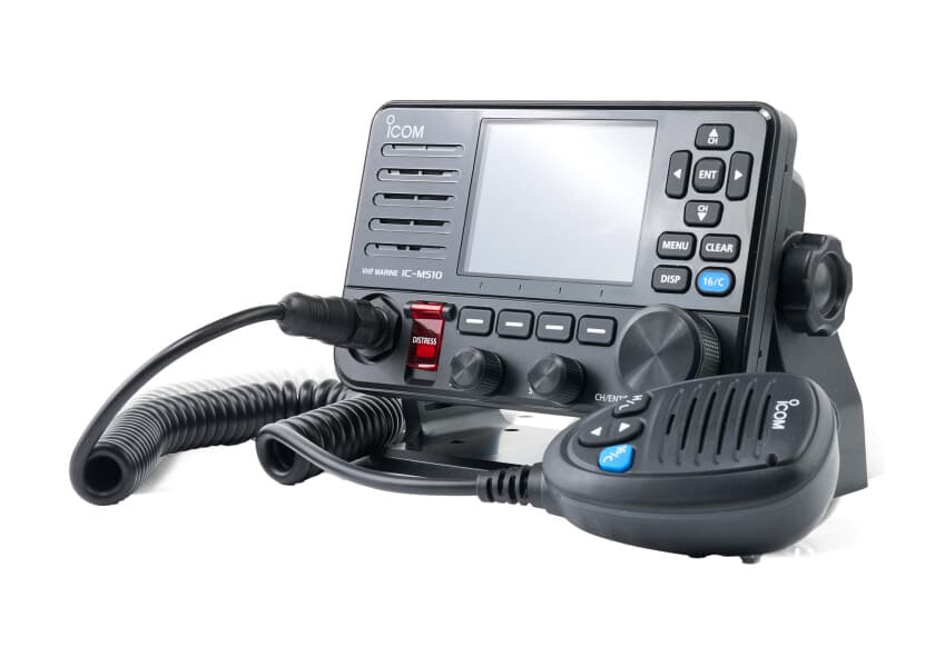 ICOM IC-M510E EVO VHF Marine Radio with integrated GPS receiver Image 1 of 5