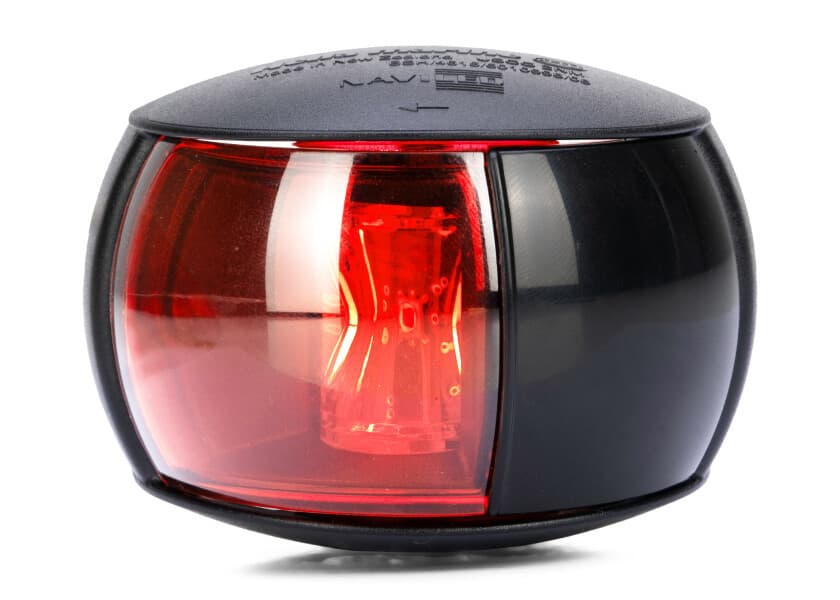HELLA MARINE NaviLED Port Navigation Lamp black Image 1 of 7