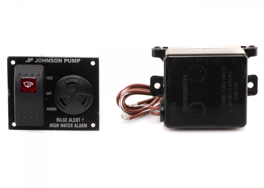 JOHNSON PUMP BILGE ALERT High Water Alarm with Ultima Switch Image 1 of 4