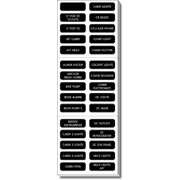 Extended DC Panel Label Set - 120 Labels - Image 1