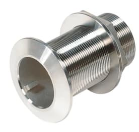 Thru-hull, stainless steel, chamfered flange, machined finish, G2 - Image 1