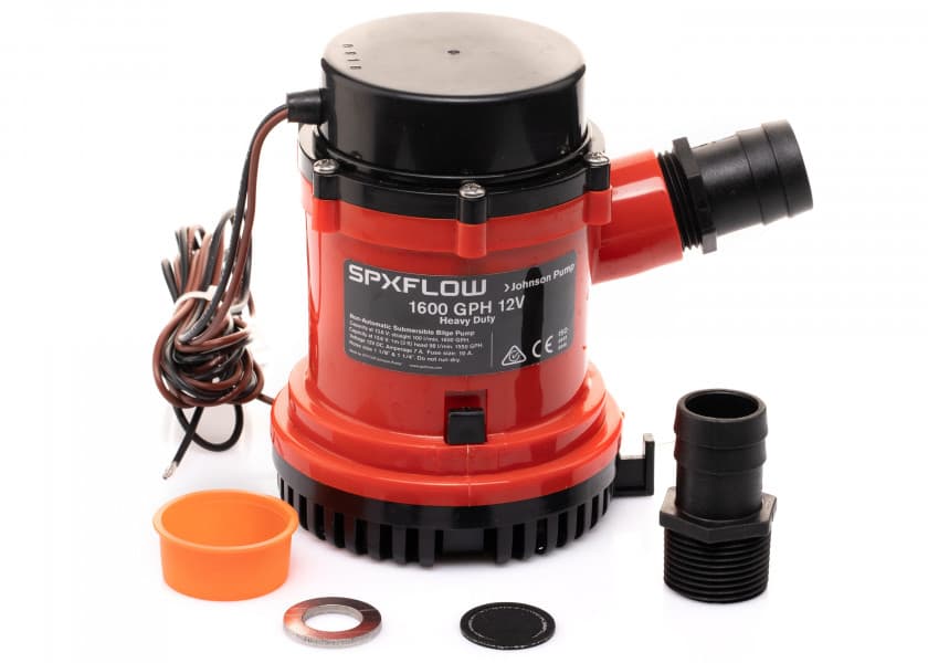 JOHNSON PUMP Bilge Pump L1600 12 V 6000 l h Image 1 of 7