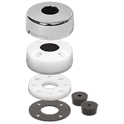 CableClam with Stainless Steel Dress Cap 0.68" - Image 1