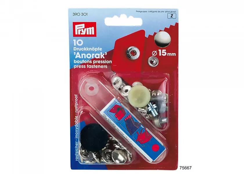 ANORAK Push Button Set