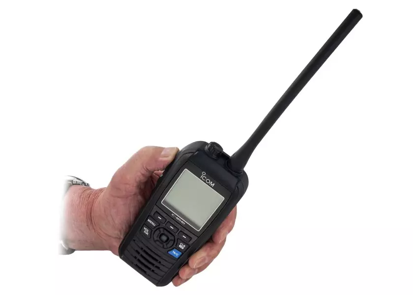 ICOM IC-M94DE Handheld Radio incl. AIS Receiver and DSC Image 1 of 11