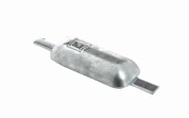 Weld-on hull anode, zinc, 3,0 kg - Image 1