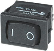 Rocker Switch SPDT - (ON)-OFF-(ON) - Image 1