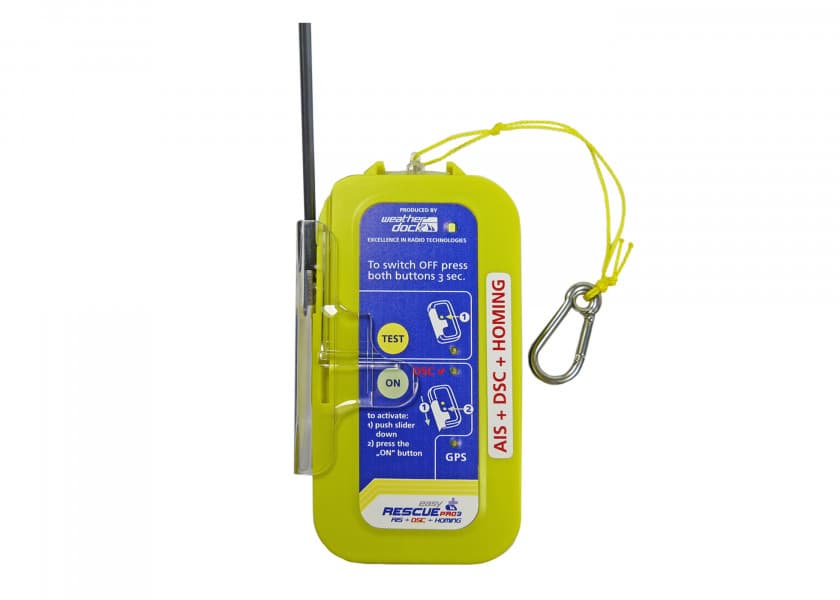 WEATHERDOCK easyRescue Pro3 - AIS Emergency Transmitter with DSC and Homing Function Image 1 of 8