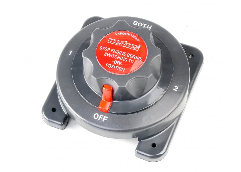VETUS Battery Selector Switch, 4 positions 150A 12 24V Image 1 of 3