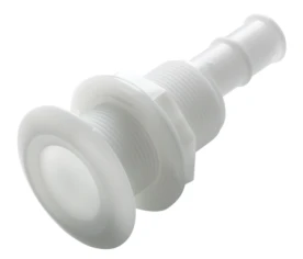 Thru-hull, Delrin, for hose Ø 28 mm (1 1/8") - Image 1