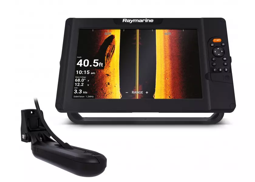 RAYMARINE Element 12 HV buttons with Hypervision Chirp Sonar and HV-100 transducer Image 1 of 10