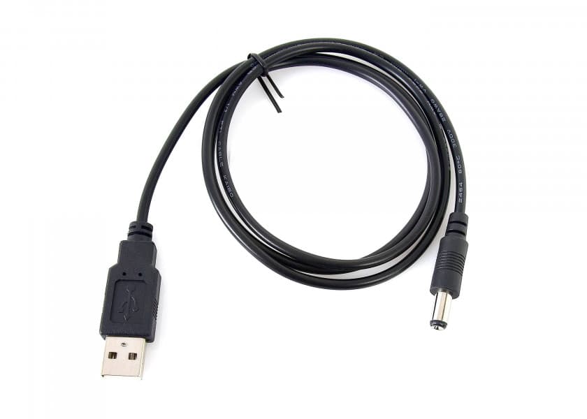 5 V USB-A to Coax Power Cable 1 m Image 1 of 1