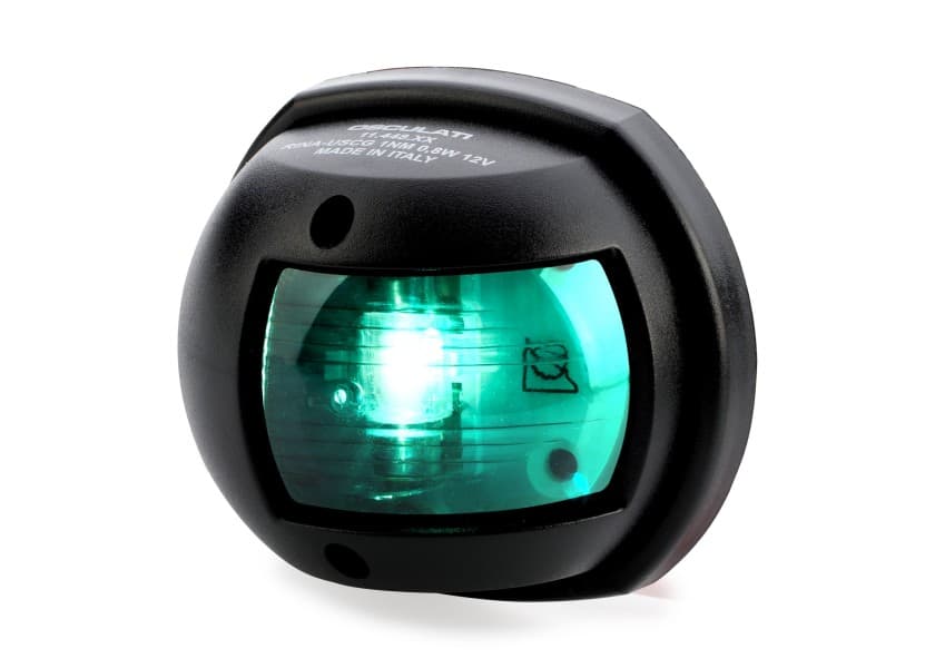 COMPACT 12 LED Starboard Side Light black Image 1 of 4